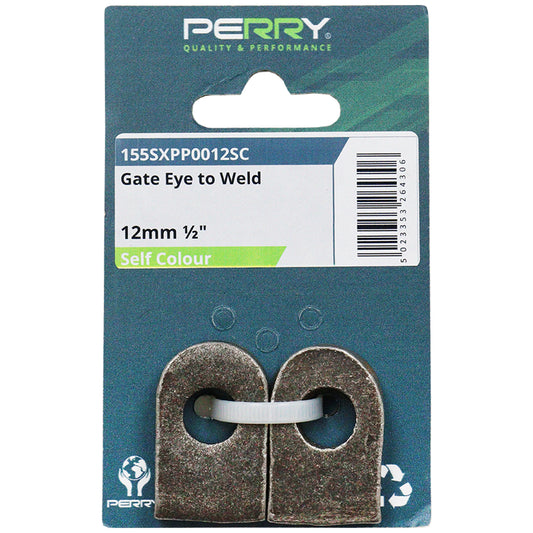 No.155/S Gate Eyes to Weld with Straight End Base - PerryPack