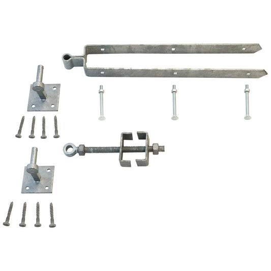 No.167/XH PerryX Extra Heavy Duty Adjustable Bottom Fieldgate Hinge Sets