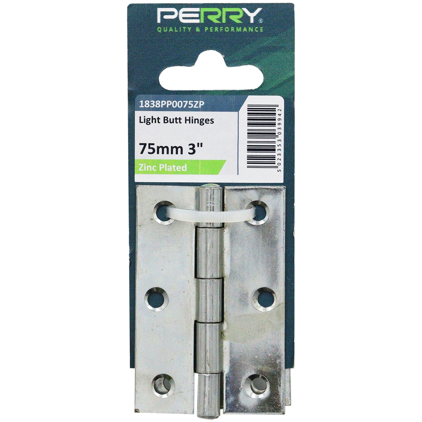 No.1838/PP Light Narrow Butt Hinges - PERRYPACK