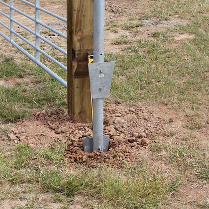 No.2170/PLATE QuickClip Metal Fencing System - Breast/Thrust Plate with 2 Bolts