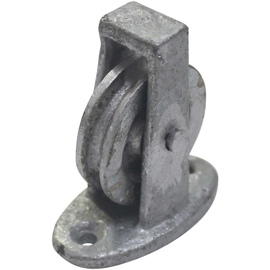 No.268/C Upright Cast Pulley - Cast Wheel Along the Plate