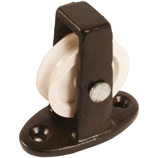 No.268 Upright Cast Pulley - Nylon Wheel Along the Plate