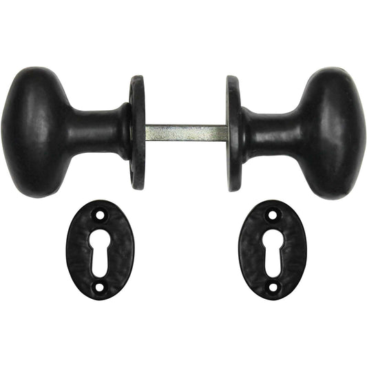 No.271 Cast Oval Knob Sets (Rim & Mortice)