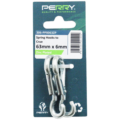 No.306/PP Spring Hooks to Crue - PERRYPACK