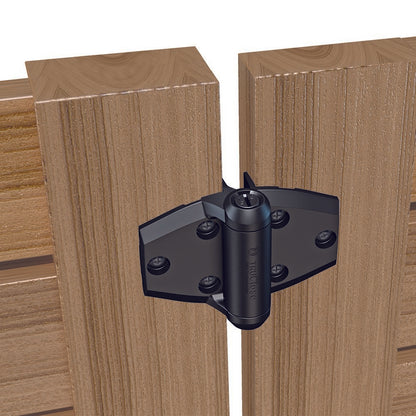 No.TCA3S3RB D&D TruClose Regular Hinges - for Wooden Gates