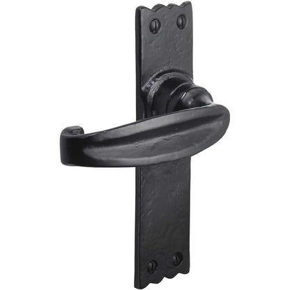 158mm x 38mm No.4005 Old Hill Ironworks Charlbury Suite Lever Latch Handles