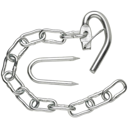 No.409/PP NZ Gate Chain Fastener Sets c/w Staple - PREPACKED