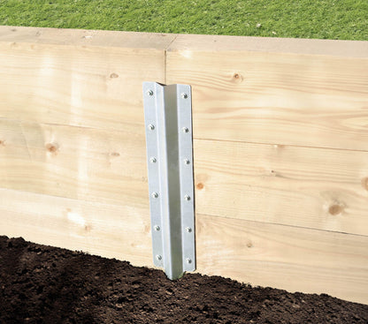 No.4736/S SleeperSecure Stainless Steel (A2/304) Triple Sleeper Straight Support Spike