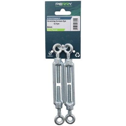 No.419/PP Forged Straining Screws - Eye to Eye - PERRYPACK