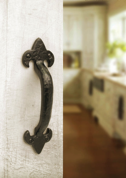 No.4251 Old Hill Ironworks Fleur de Lys Pull Handles