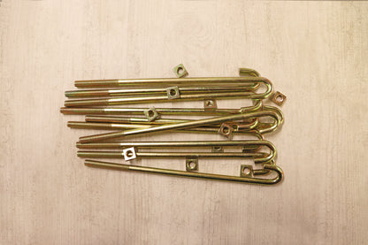 No.434/PP Hook Bolts - with Square Nuts