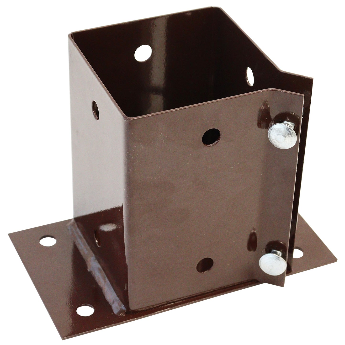 No.4706 PerryPost Flush Fit Bolt Grip Fence Post Support to Bolt Down