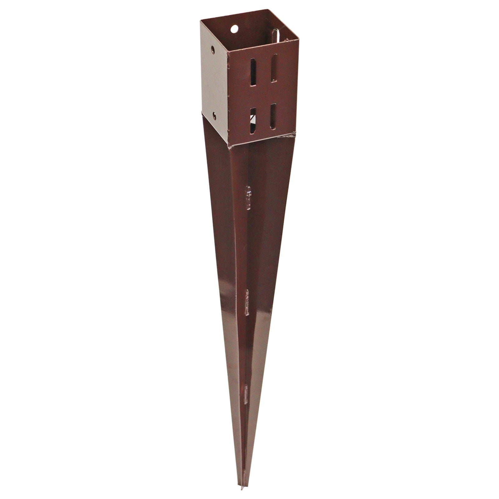 No.4708 PerryPost Wedge Grip Fence Post Support to Drive - 600mm Spike ...