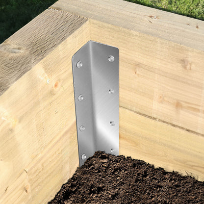 No.4714/S SleeperSecure Stainless Steel (A2/304) Double Sleeper Corner Support Spike