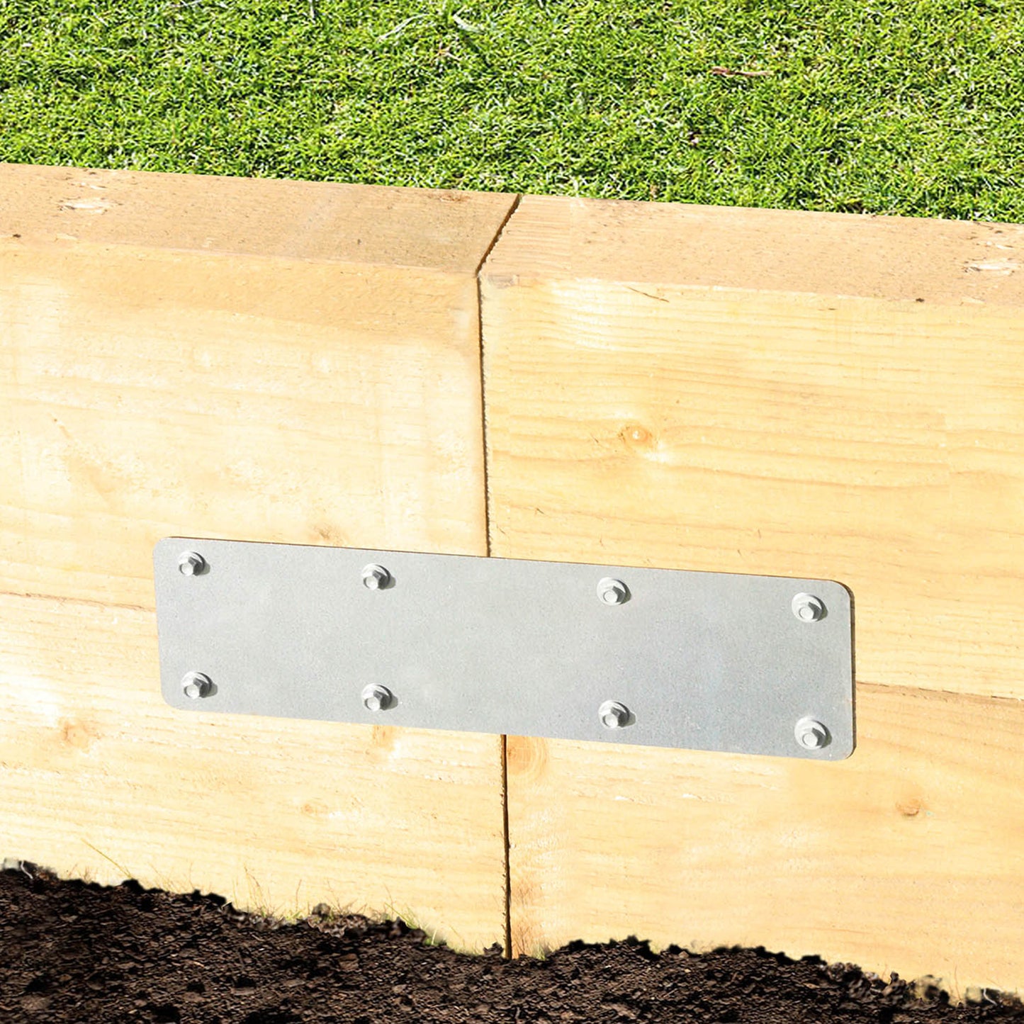 No.4719 SleeperSecure Long Internal Sleeper Straight Flat Support Plate