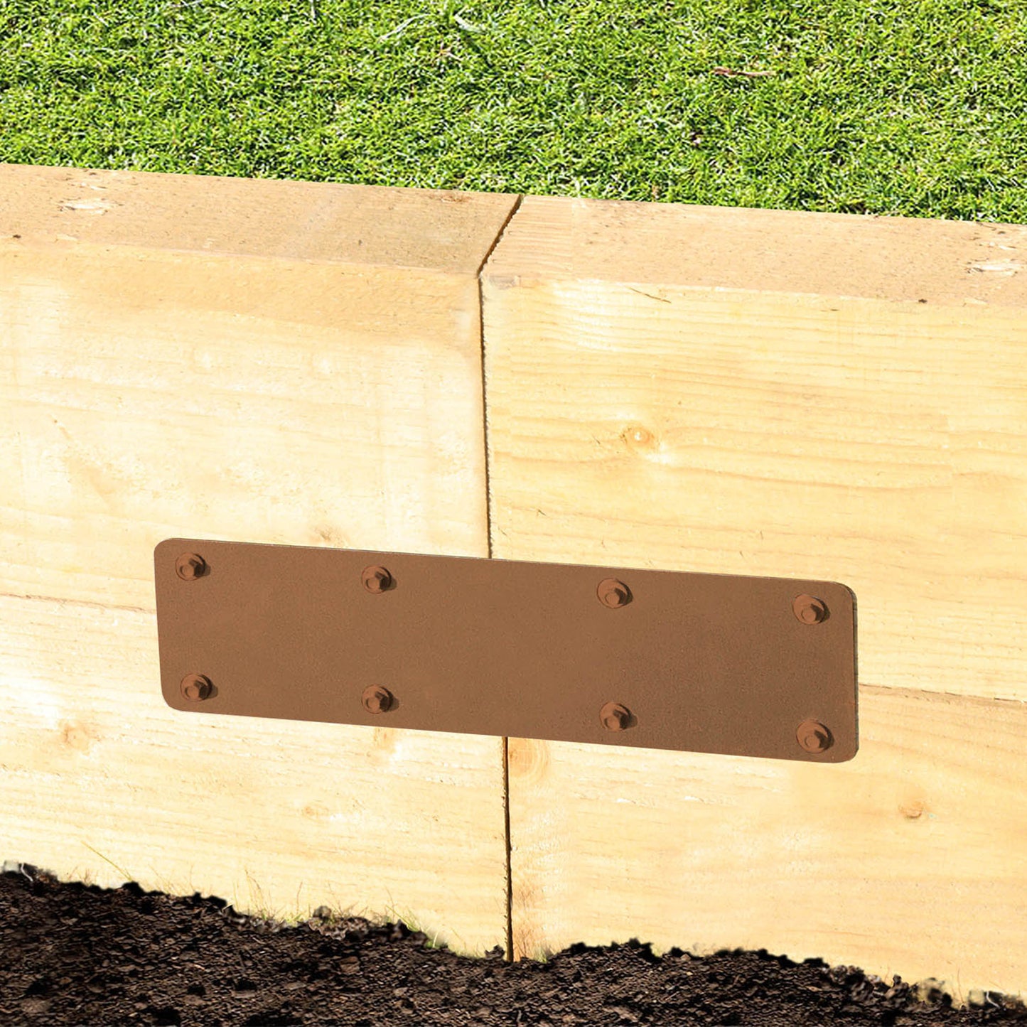 No.4719 SleeperSecure Long Internal Sleeper Straight Flat Support Plate