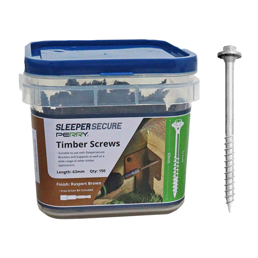 No.4729/S SleeperSecure Stainless Steel (A2/304) Sleeper Screws - Hex Head - Tub