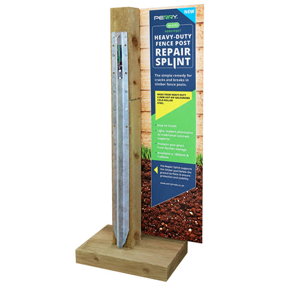 No.4732 PerryPost Heavy Duty Fence Post Repair Splint