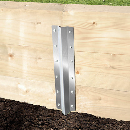 No.4736/S SleeperSecure Stainless Steel (A2/304) Triple Sleeper Straight Support Spike