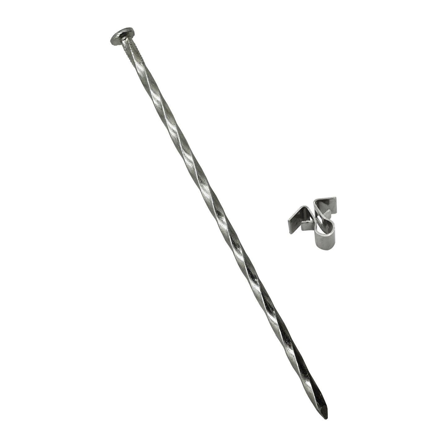 No.4743 EdgeMaster Stainless Steel Clip and 9.5mm x 300mm Securing Pin - Pack of 5