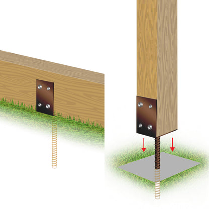 No.494 SleeperSecure Base Anchor Bracket to Concrete In