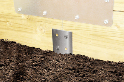 No.494/S SleeperSecure Stainless Steel (A2/304) Sleeper / Base Anchor Bracket to Concrete In