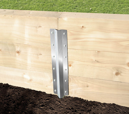 No.4736/S SleeperSecure Stainless Steel (A2/304) Triple Sleeper Straight Support Spike