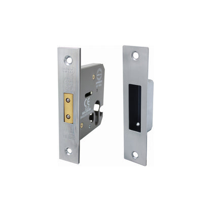 No.5014 Perry Shield CE Certifire Cylinder Mortice DeadLock (Euro Profile) - FD60