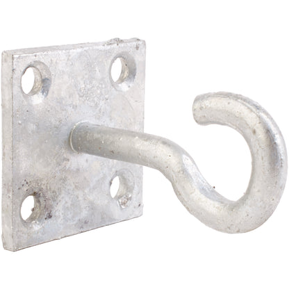 50mm x 50mm No.511/PP Perry Equestrian Chain Hook on Plate - Pack of 2 PerryPack
