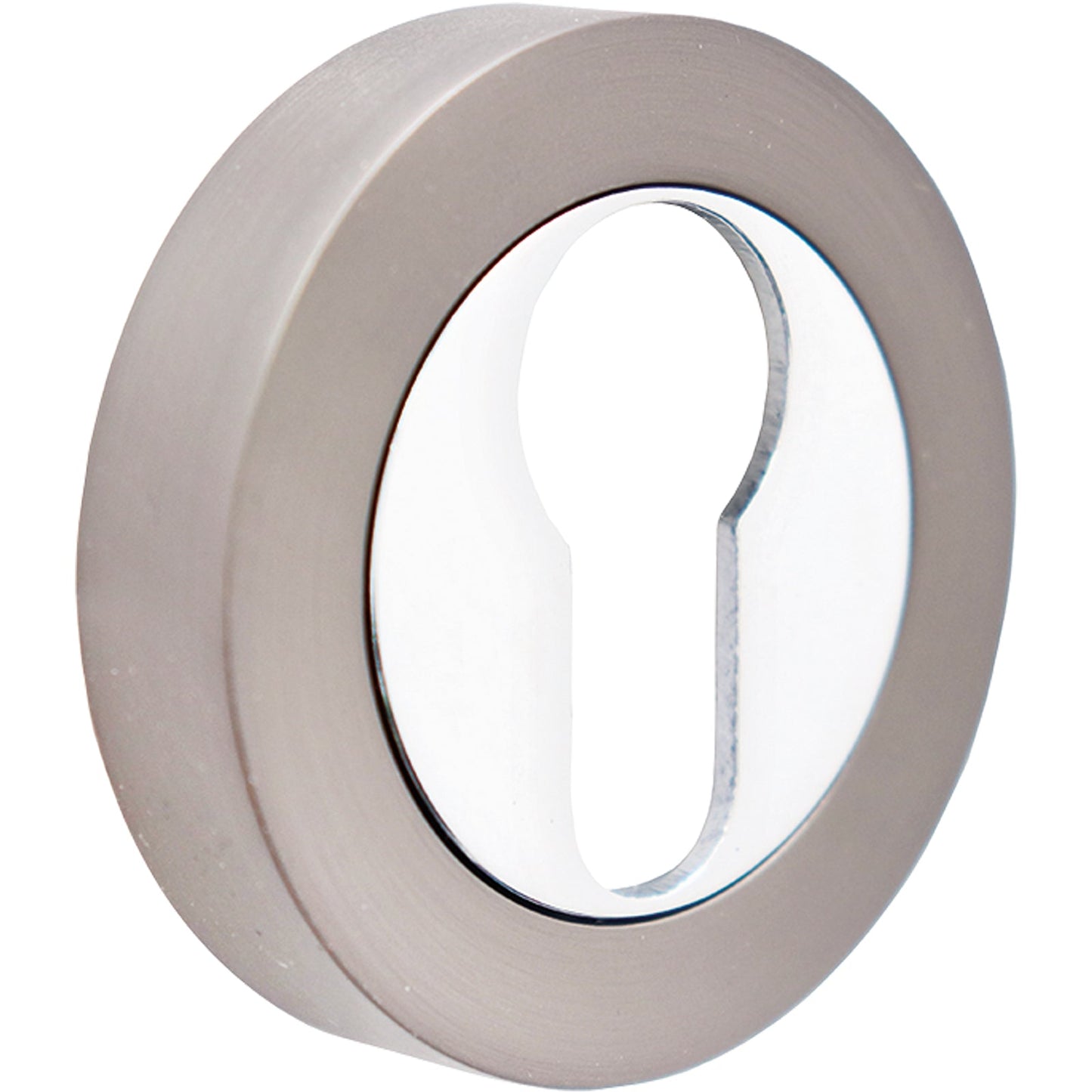 52mm No.5352 Vision Designer Escutcheon on Round Rose - Euro Cylinder
