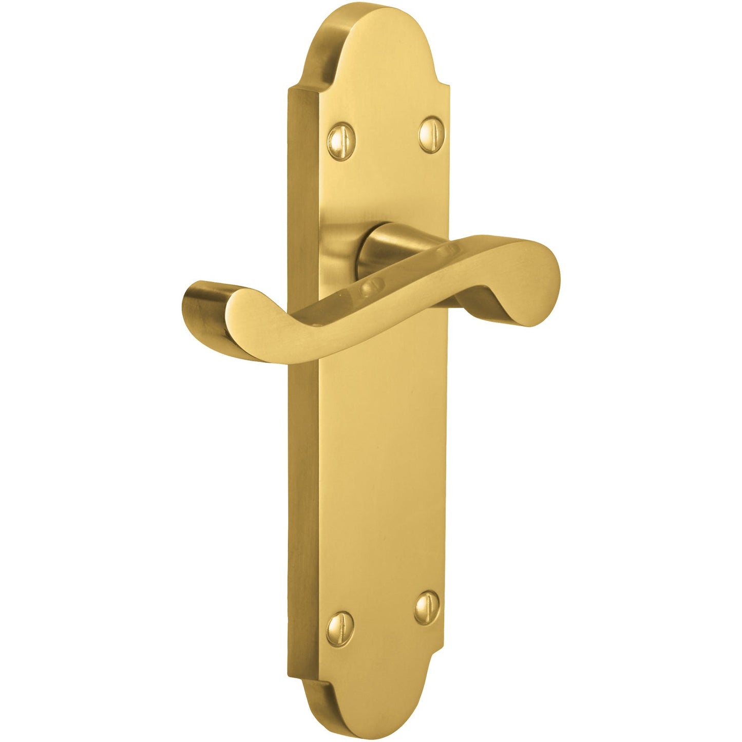 168mm No.5410 Vision Indus Shaped Scroll Lever Latch Handles