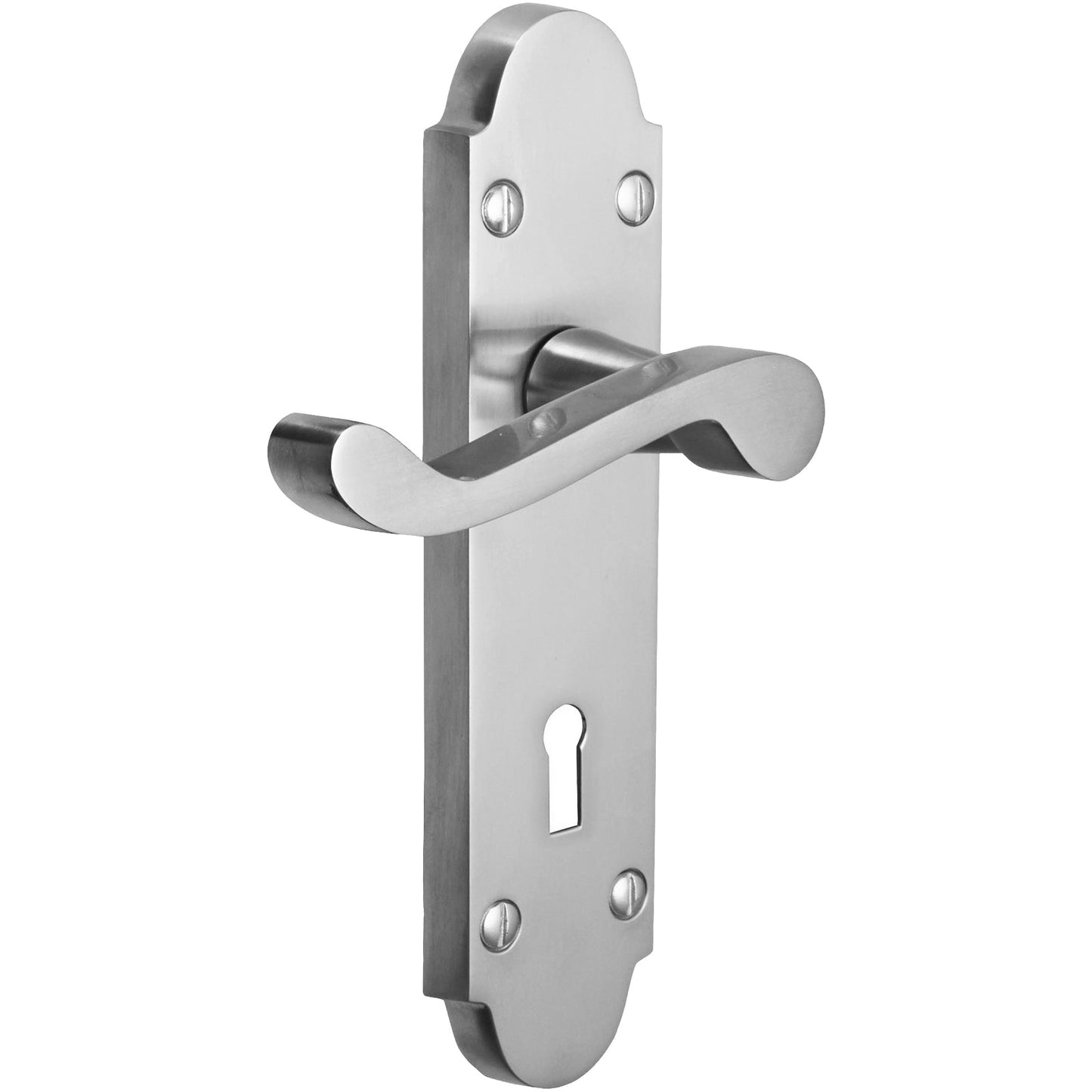 168mm No.5411 Vision Indus Shaped Scroll Lever Lock Handles