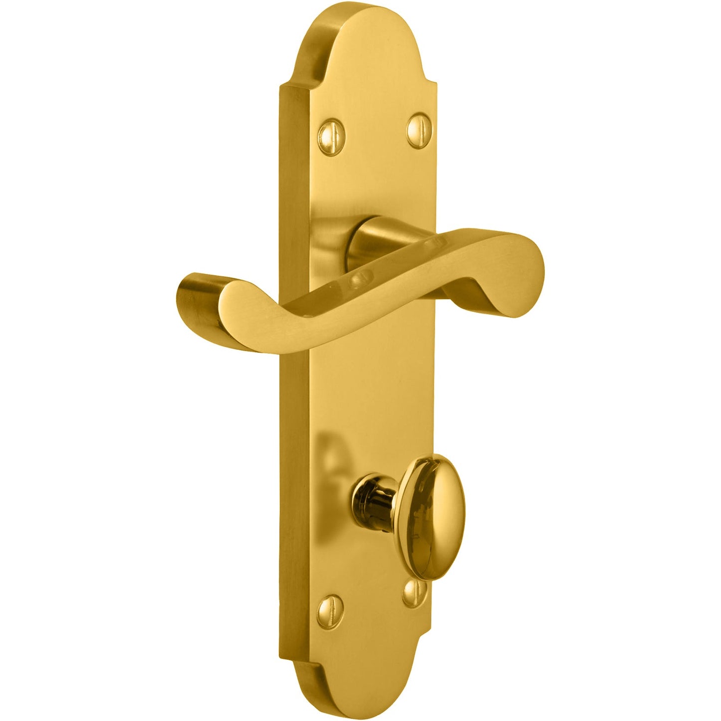 168mm No.5413 Vision Indus Shaped Scroll Lever Bathroom Handles