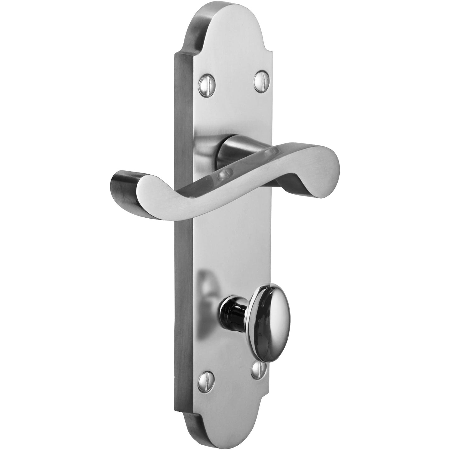 168mm No.5413 Vision Indus Shaped Scroll Lever Bathroom Handles
