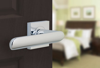 125mm No.5604 Horizon Vicenza Designer Lever Handles on 51mm Square Rose