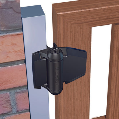 No.TCA2L2S3BT D&D TruClose Regular Hinges with 2 Legs - for Metal & Wooden Gates