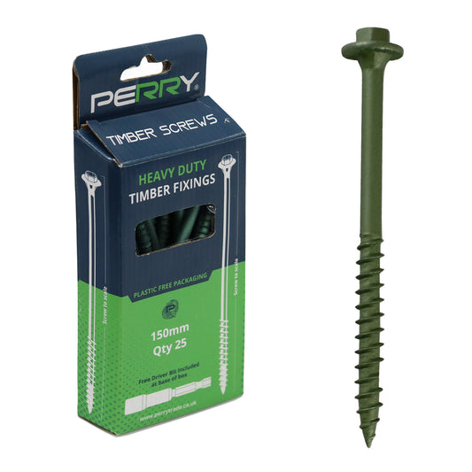 No.6016/PP Timber Screws - Hex Head