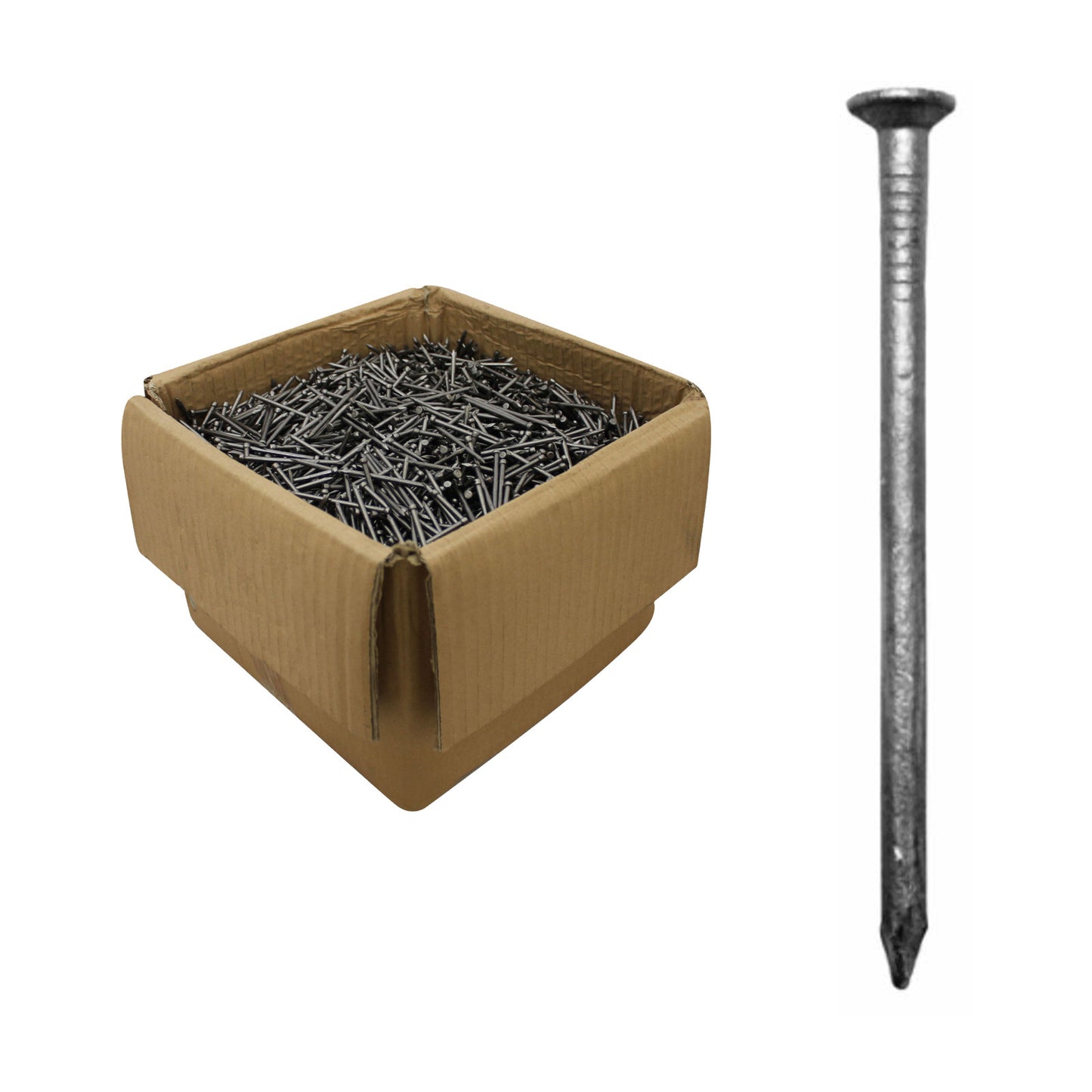 No.6032 Round Wire Nails - Bulk Box