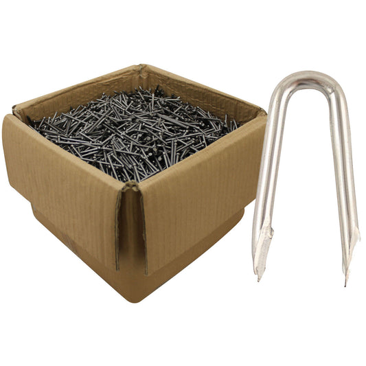 No.6033 Pointed (Netting) Wire Staples - Bulk Box