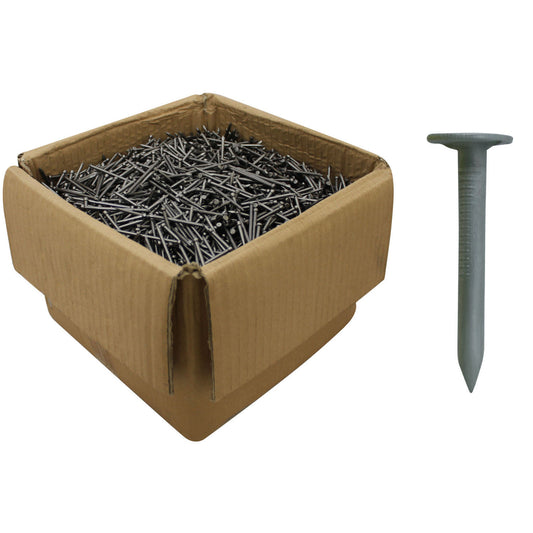 No.6043 Extra Large Head Clout Nails - Bulk Box