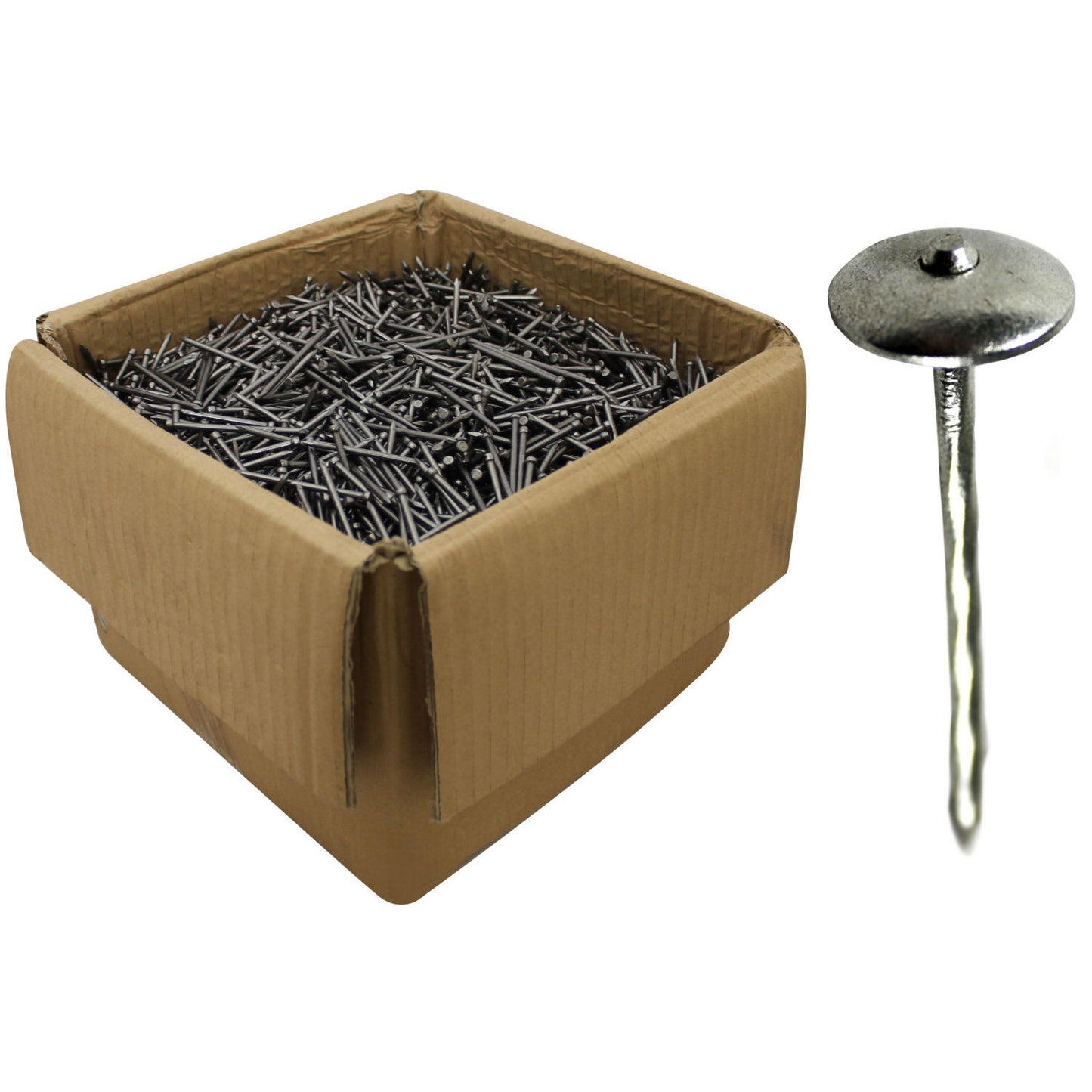 No.6049 Spring Head Roofing Nails - Bulk Box