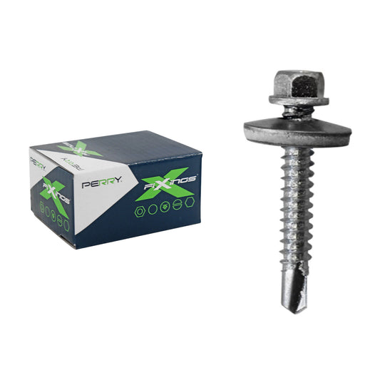 No.6073 Self Drilling Screws for Steel Roofing - Hex Head with Integrated Washer