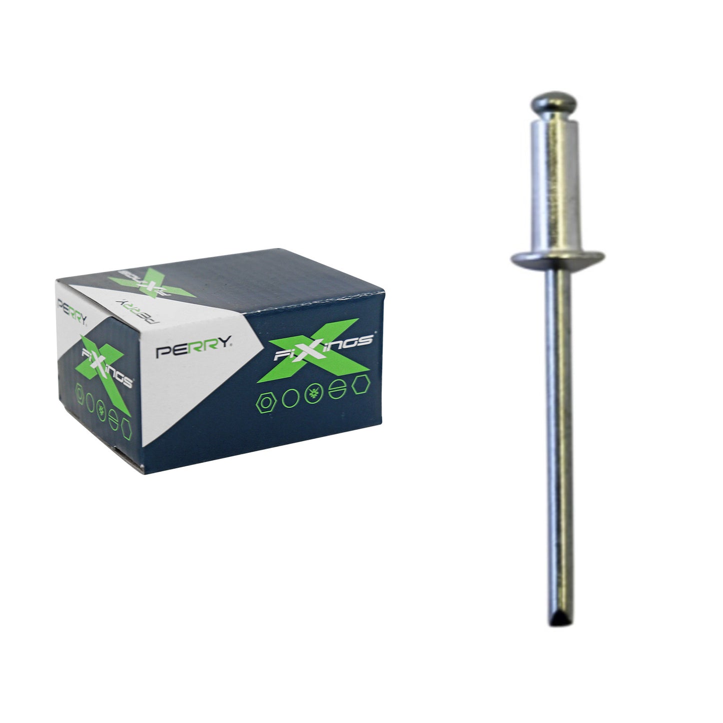 No.6078 Aluminium Dome Head Pop Rivets (DIN 7337)