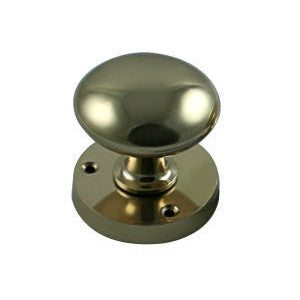 No.655V Solid Brass Victorian Mortice Knobs - Unsprung