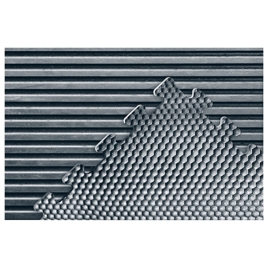 6' x 4' No.7198 4 Side Interlocking Rubber Parlour Matting