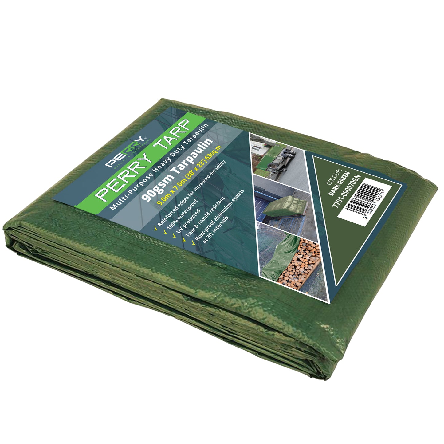 No.7701 Multi-Purpose Heavy Duty 90gsm Tarpaulin