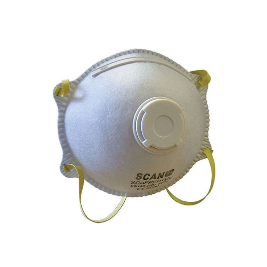 No.8308 Scan Moulded Disposable Mask Valved FFP1 Protection