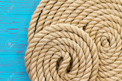 No.8341 Natural Waxed Diamond Braided Cotton Sash Cord