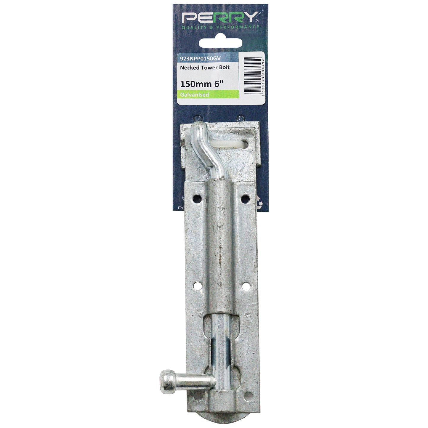 No.923N/PP Necked Tower Bolts - PERRYPACK