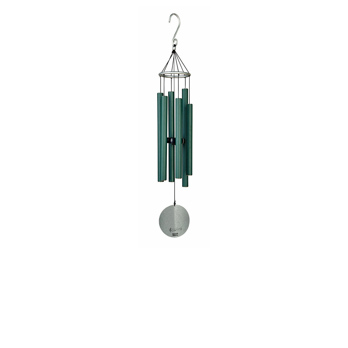 No.AT28FGN Aureole Tunes Wind Chime - 28" Forest Green